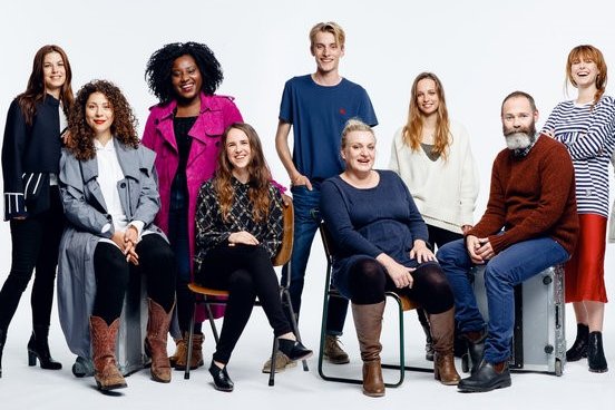 A group of the 2017 BAFTA Breakthrough Brits including Susan Wokoma, Daisy May Cooper and Jessie Buckley
